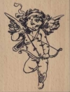 Stempel Engel mit Pfeil (Amors Pfeil)